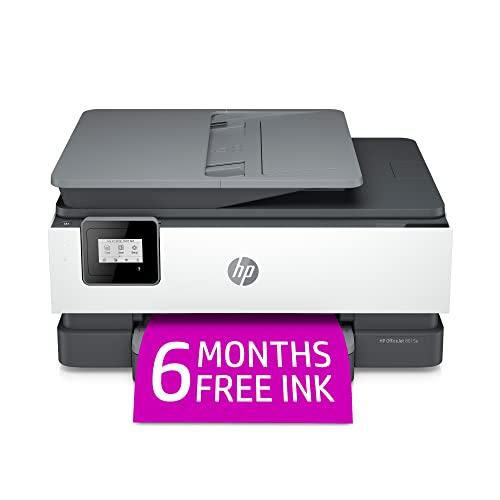 HP OfficeJet 8015e Wireless Color All-In-One Printer With ...
