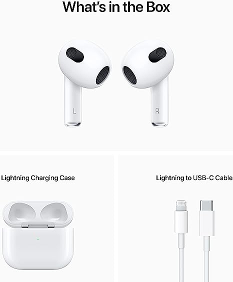 Apple AirPods (3rd Generation) Wireless Ear Buds