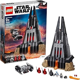 Star Wars Darth Vader\'s Castle 75251 Building Kit Includes TIE Fighter, Darth Vader Minifigures, Bacta Tank and More (1,060 Pieces) - (Amazon Exclusive)
