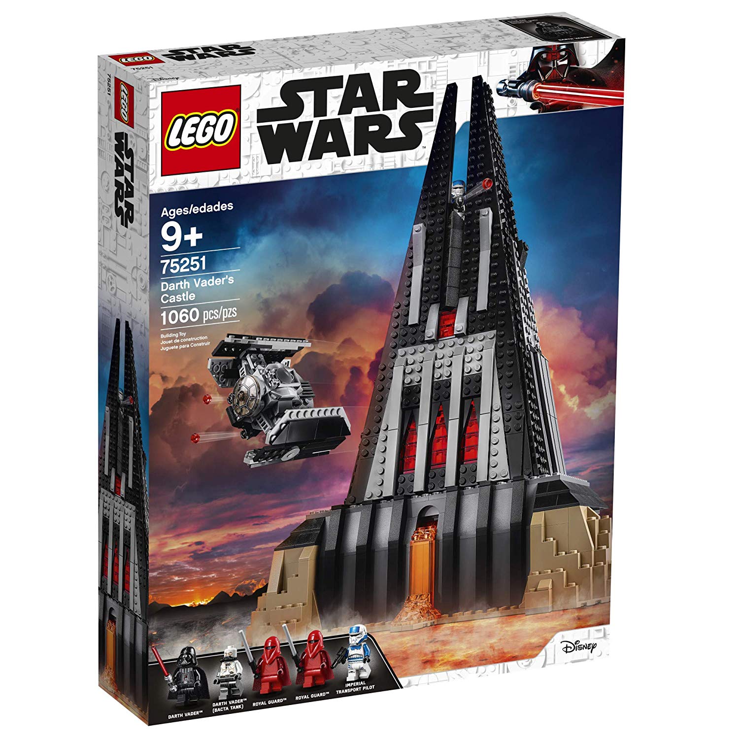 LEGO® Star Wars™ 75251 Darth Vader\'s Castle (1060 pieces)