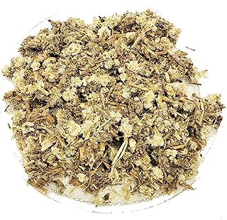 Mullein herb flowers and stalks 4 oz in a Stand-up resealable Kraft pouch