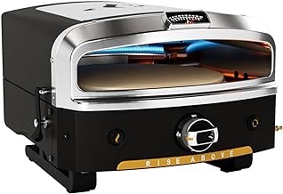 Versa 16 Propane Gas Outdoor Pizza Oven with Rotating Cooking Stone | Portable Appliance for all Outdoor Kitchens