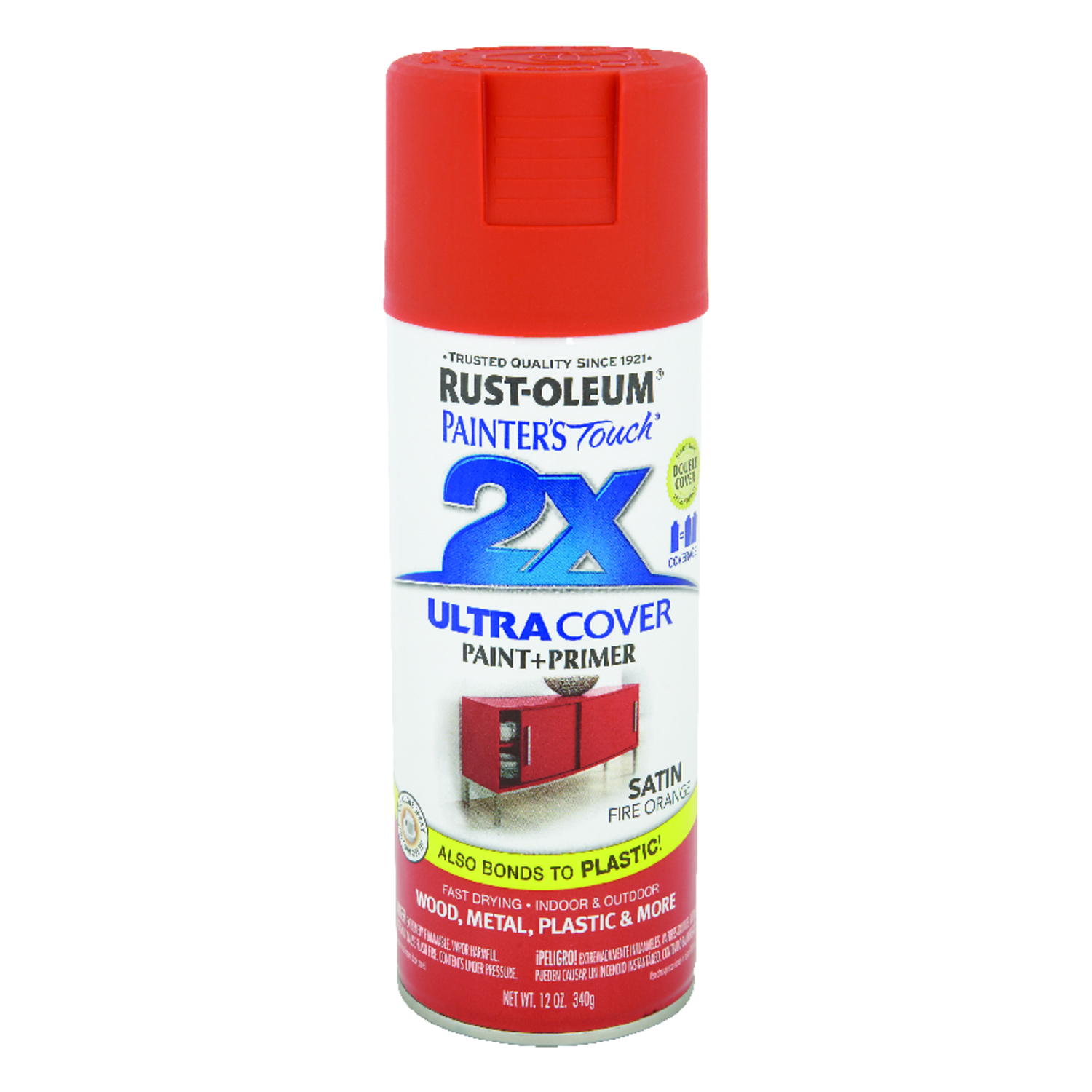 Rust-Oleum Painter\'s Touch 2X Ultra Cover Satin Fire ...