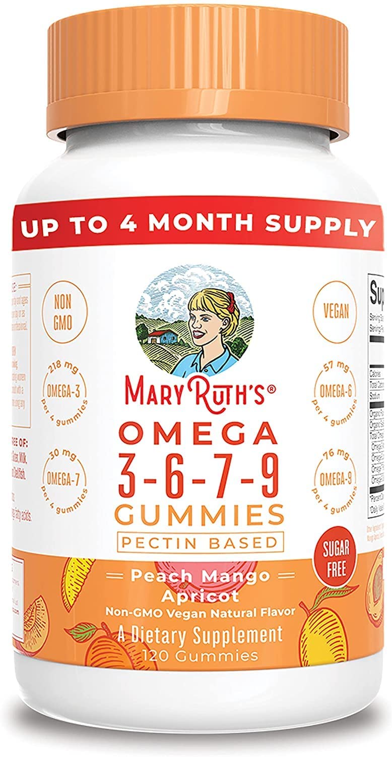 Omega 3 6 7 9 | Up to 4 Month Supply - Veganios