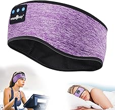 Sleep Headphones Bluetooth Headband, Wireless Music Sleeping Headphones Sleep Mask Earbuds for Side Sleepers Workout Running Insomnia Travel Yoga Cool Tech Gadgets Unique Gift