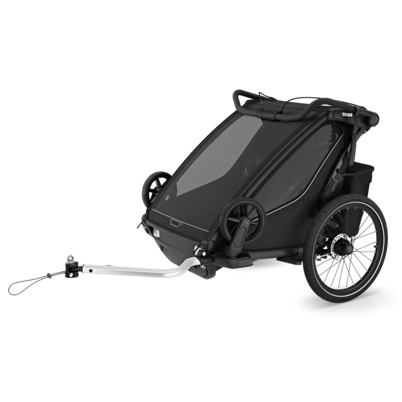 Thule Chariot sport 2 bike trailer - Black - Kidscab