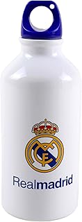 CyP Brands- Real Madrid, flaska, vattenflaska, drickflaska, flaska, vit, officiell produkt