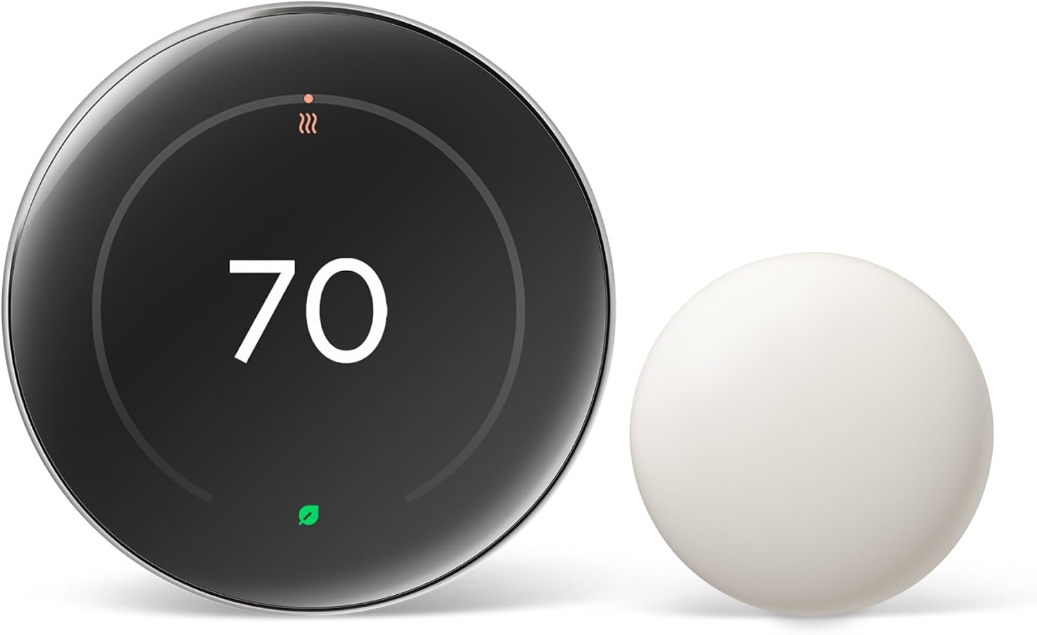 Google Nest Learning Thermostat (4th Gen) with Nest Temperature ...