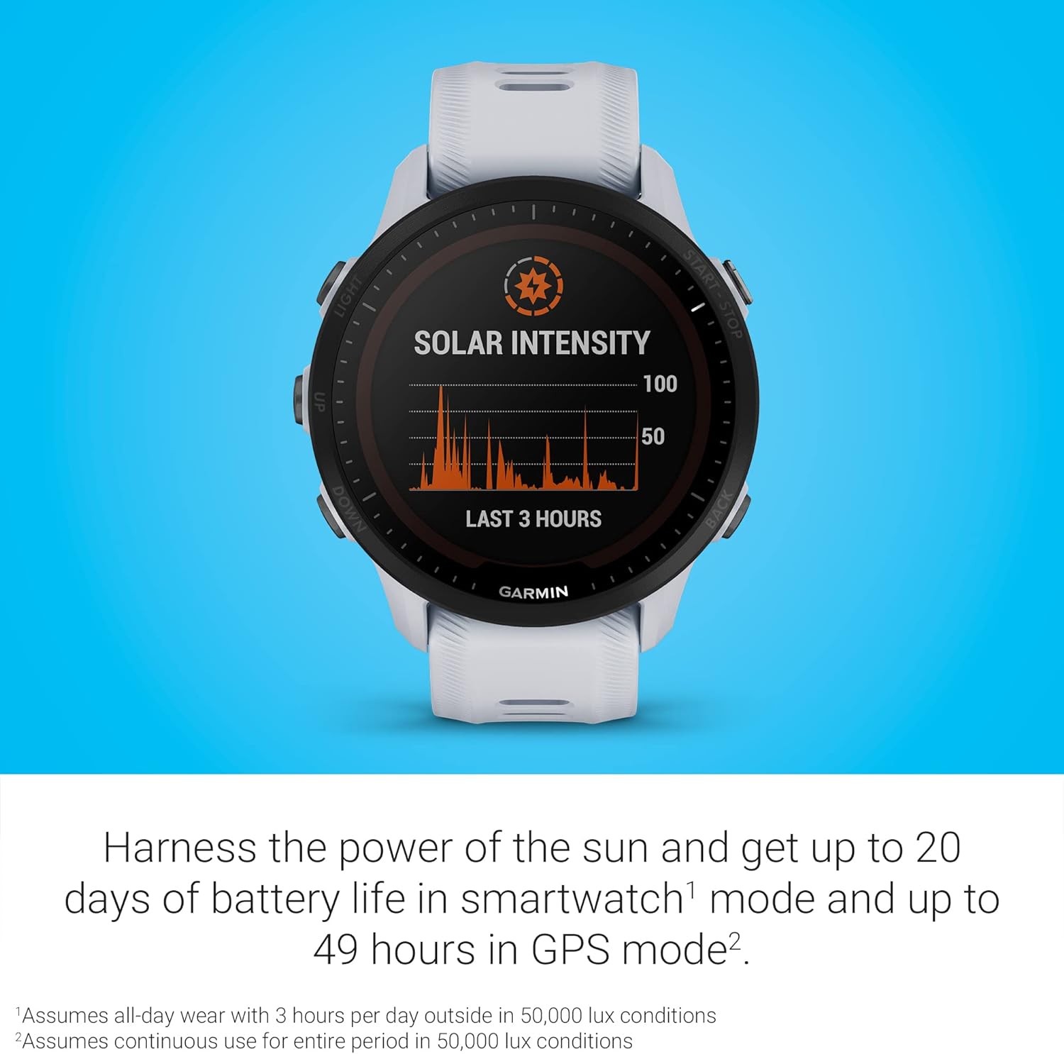 Garmin Forerunner® 955 Solar, GPS Running Smartwatch with ...