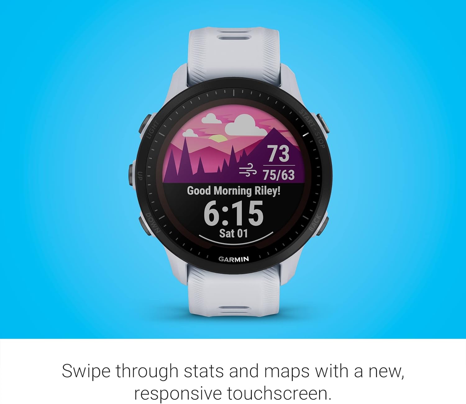 Garmin Forerunner® 955 Solar, GPS Running Smartwatch with ...