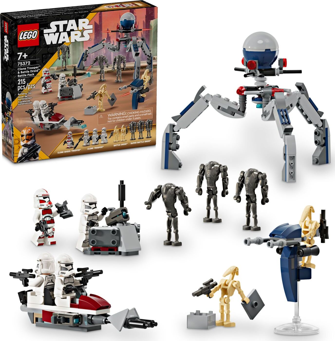 LEGO® Star Wars™ Clone Trooper™ & Battle Droid ...