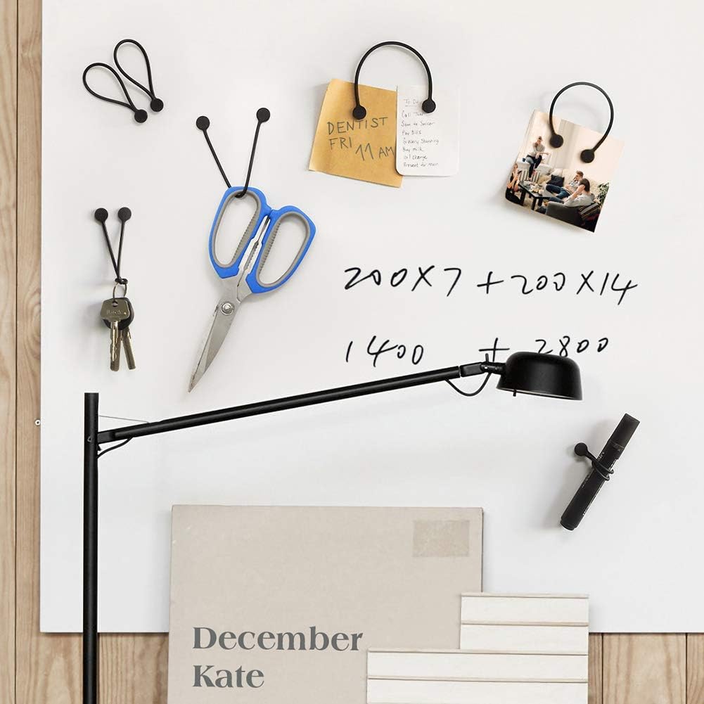 SMART&COOL Reusable Silicone Magnetic Cable Ties for Bundling ...