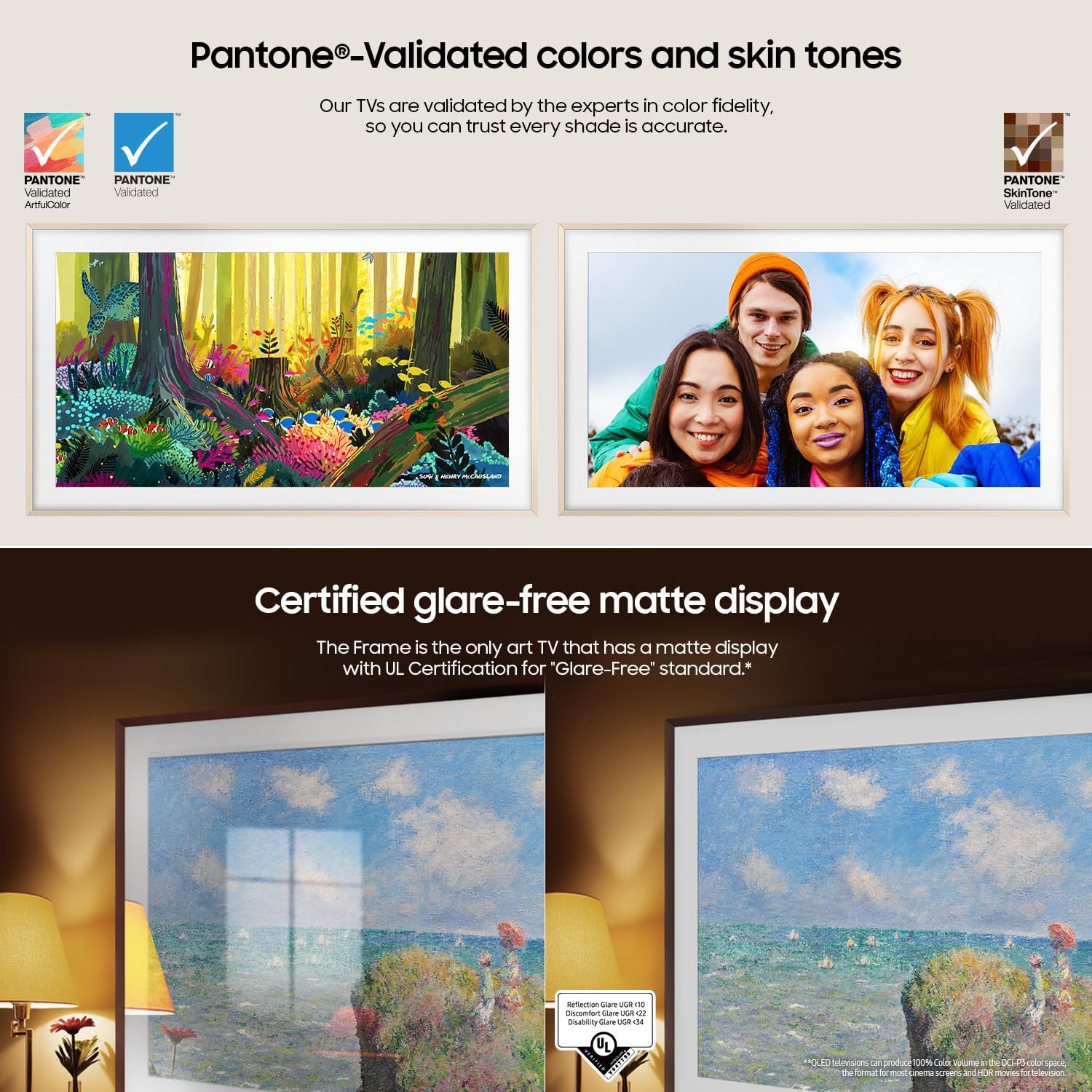 SAMSUNG 43-Inch Class QLED 4K LS03D The Frame Series ...