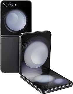 SAMSUNG Galaxy Z Flip5 AI Phone, 512GB Unlocked Android Smartphone, Compact, Foldable Design, One-Hand Control, Best Selfies, Full Cover Screen, Hands-Free Use, US Version, 2023, Graphite