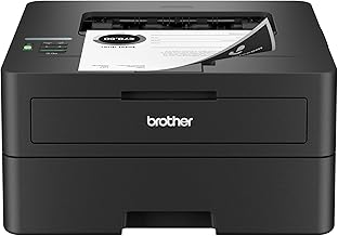 Brother HL-L2460DW Wireless Compact Monochrome Laser Printer with Duplex, Mobile Printing, Black & White Output | Includes Refresh Subscription Trial(1), Amazon Dash Replenishment Ready