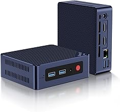 S12 Pro Mini PC, Intel 12th Gen Alder Lake- N100(up to 3.4GHz), 16GB DDR4 RAM 500GB M.2 SSD, Desktop Computer Support 4K Dual Display/USB3.2/WiFi 6/BT5.2/Gigabit Ethernet for Home/Office