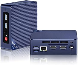 S12 Pro, Intel 12th Gen Alder Lake- N100(up to 3.4GHz), Mini PC 16GB DDR4 RAM 500GB PCIe SSD, Mini Computer Support 4K Dual Display,WiFi 6/BT5.2/USB3.2/Gigabit Ethernet,Auto Power On