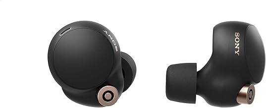 Sony WF-1000XM4 True Wireless Noise Cancelling Headphones - with Charging Case - Optimised for Alexa and the Google Assistant - with Built-in Mic for Phone Calls (Renewed)