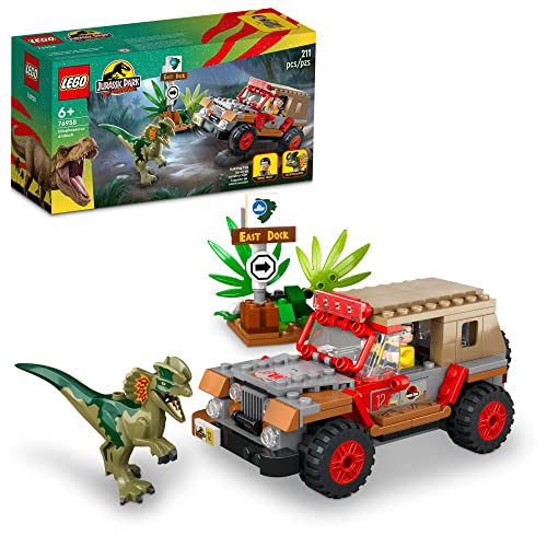 LEGO Jurassic Park Dilophosaurus Ambush 76958 ...