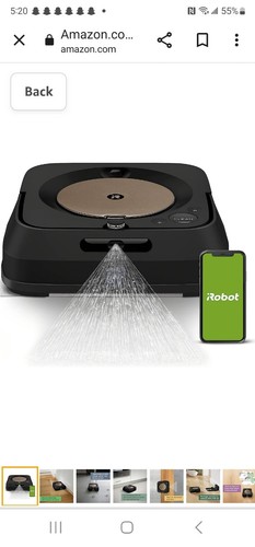 iRobot Braava Jet M6 Ultimate Wi-Fi Connected Robot Mop