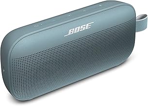 Bose SoundLink Flex Portable Bluetooth Waterproof Dustproof Speaker - Stone Blue (Renewed)