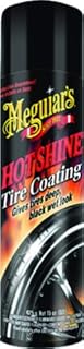 G13815 Hot Shine High Gloss Tire Coating - 15 Oz Spray Can, 3 Packs