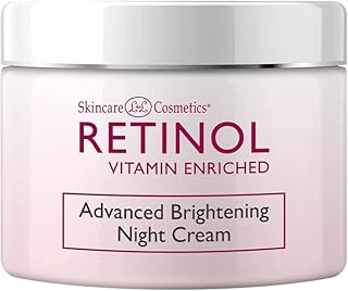 Retinol Advanced Brightening Night Cream– The Original Retinol Overnight Creamy Formula to Brighten, Clarify & Restore Youthful Radiance – Anti-Aging Benefits for Smoother, Softer, Evener Skin Tone