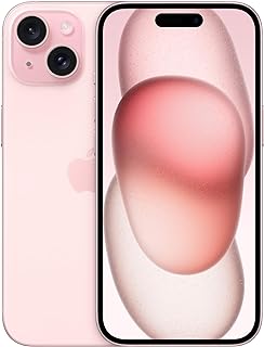 Apple iPhone 15 (128 GB) - Pink (Renewed)