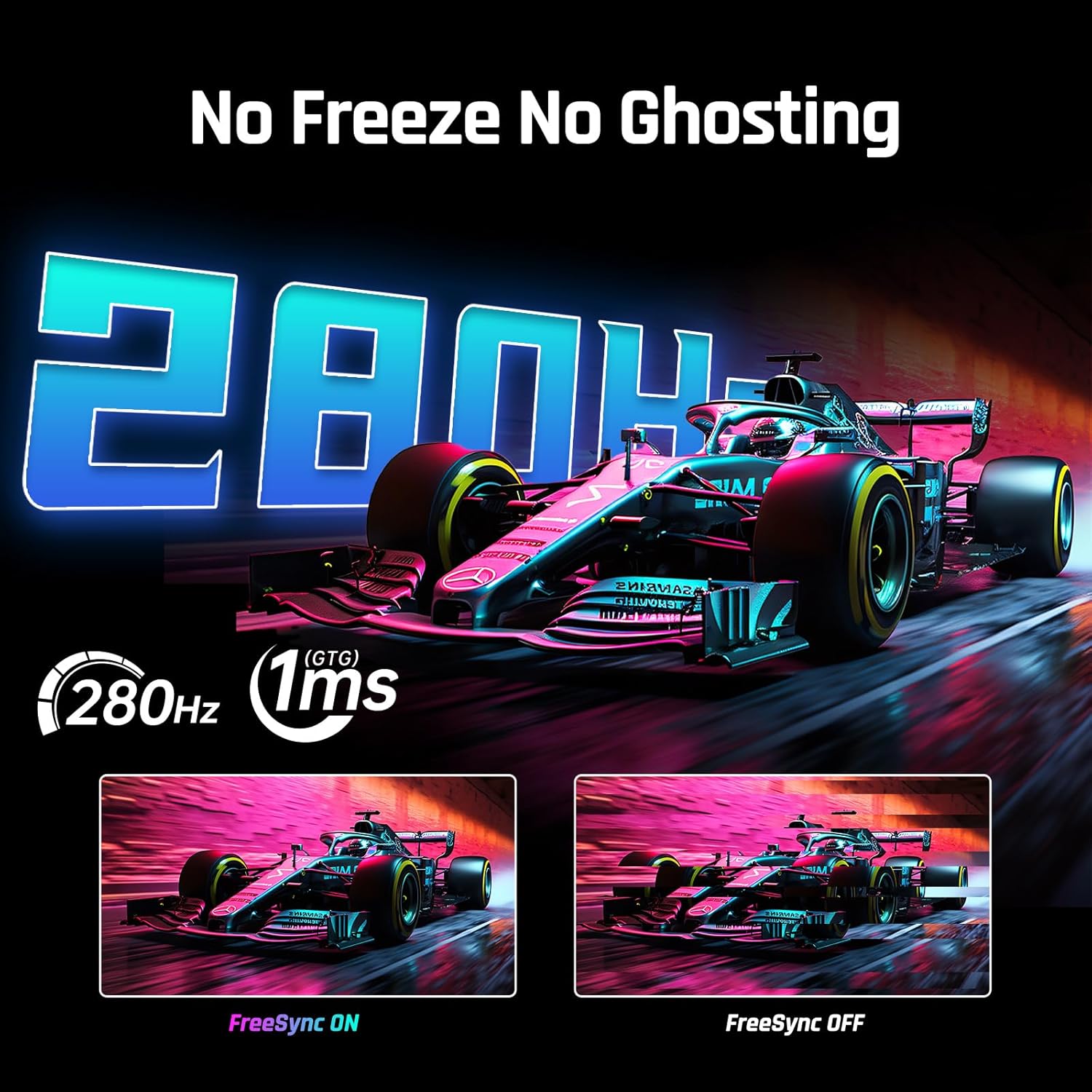 27'' 280Hz 240Hz Gaming Monitor 1ms GTG 350nits Fast VA 1080P ...