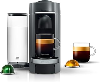 Nespresso Vertuo Plus Coffee and Espresso Maker by De\'Longhi, Titan