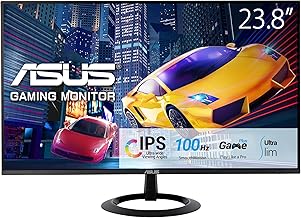 TUF Gaming VG279Q1A 27” Gaming Monitor, 1080P Full HD, 165Hz (Supports 144Hz), IPS, 1ms, Adaptive-sync/FreeSync Premium, Extreme Low Motion Blur, Eye Care, HDMI DisplayPort,BLACK