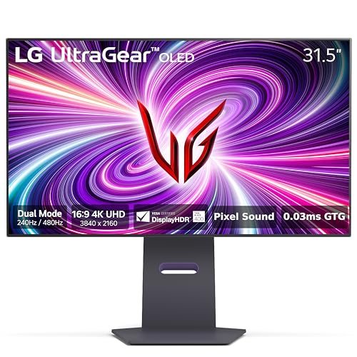 LG 32GS95UE 32-inch Ultragear OLED Dual Mode Gaming Monitor ...