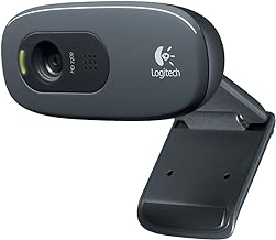 Logitech C270 Desktop or Laptop Webcam, HD 720p Widescreen for Video Calling and Recording (Renewed)