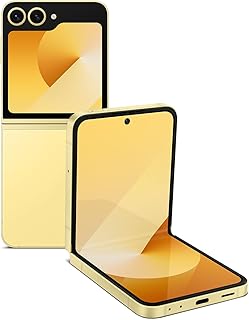 SAMSUNG Galaxy Z Flip 6 AI Cell Phone, 512GB Unlocked Android Smartphone, FlexCam, Photo Assist, Camcorder Mode, Live Interpreter, Foldable Design, 2024, US 1 Yr Manufacturer Warranty, Yellow