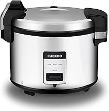 CR-3032 30-Cup (Uncooked) / 60-Cup (Cooked) Large Capacity Commercial Rice Cooker & Warmer with Nonstick Inner Pot, Switch Press (Silver/Black)