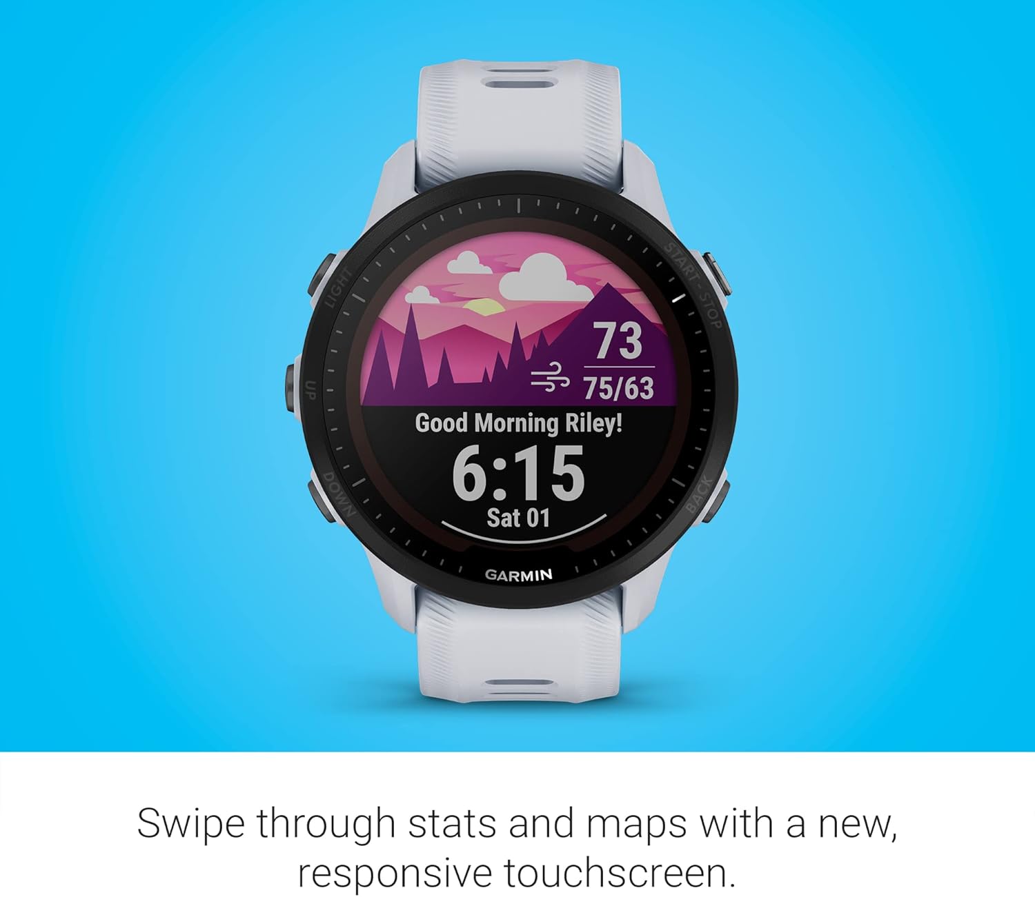 Garmin Forerunner® 955 Solar, GPS Running Smartwatch with ...