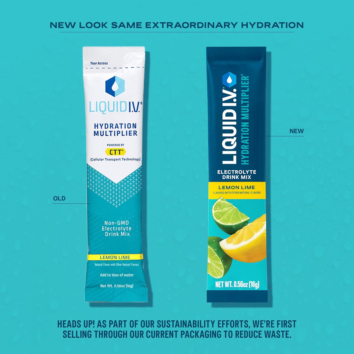 Liquid I.V.® Hydration Multiplier - Lemon Lime | 1 Pack (16 Servings)