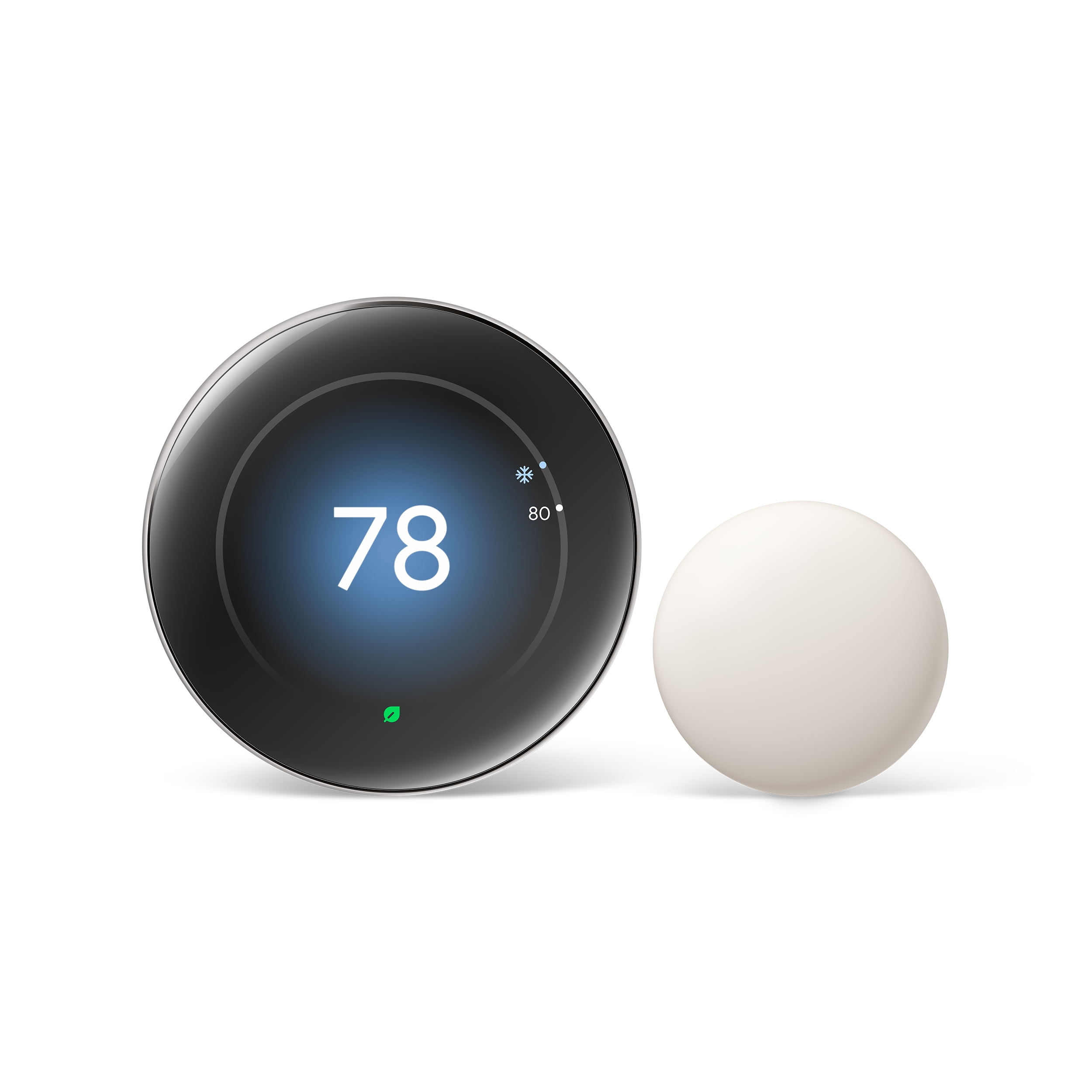 Google Nest Learning Thermostat (4th Gen) with Nest Temperature ...