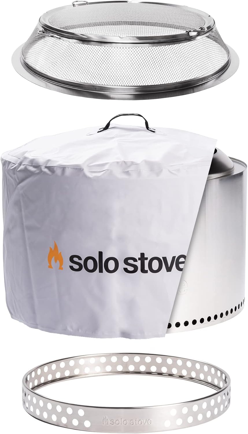 Solo Stove Yukon 2.0, 27 Inch Smokeless Fire Pit with Removable ...