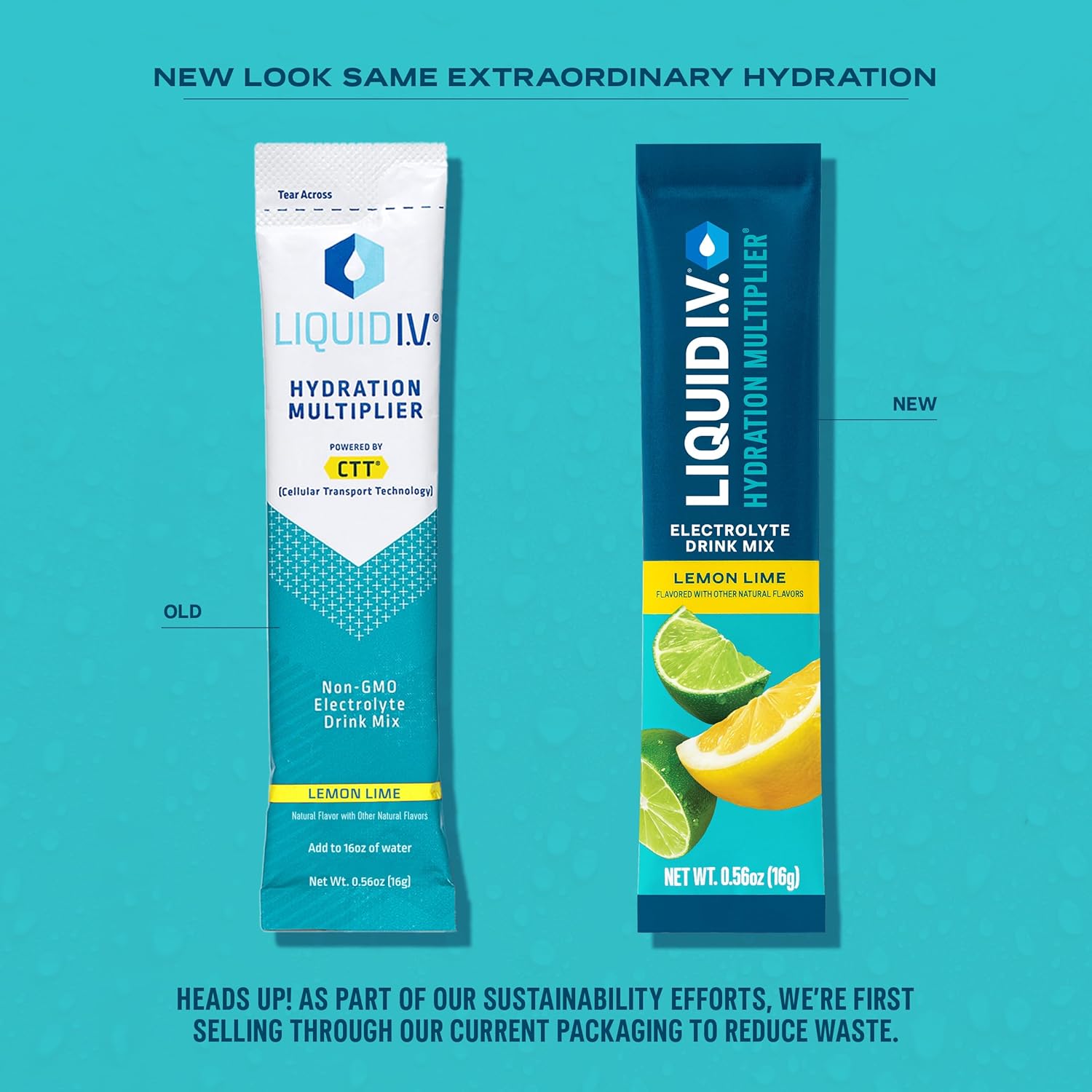 Liquid I.V.® Hydration Multiplier - Lemon Lime | 1 Pack (16 Servings)