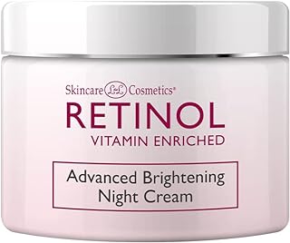 Retinol Advanced Brightening Night Cream– The Original Retinol Overnight Creamy Formula to Brighten, Clarify & Restore Youthful Radiance – Anti-Aging Benefits for Smoother, Softer, Evener Skin Tone