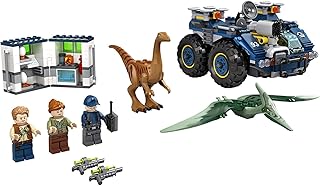 Jurassic World Gallimimus and Pteranodon Breakout 75940, Dinosaur Building Kit for Kids, Featuring Owen Grady, Claire Dearing and ACU Trooper Minifigures for Creative Play (391 Pieces)