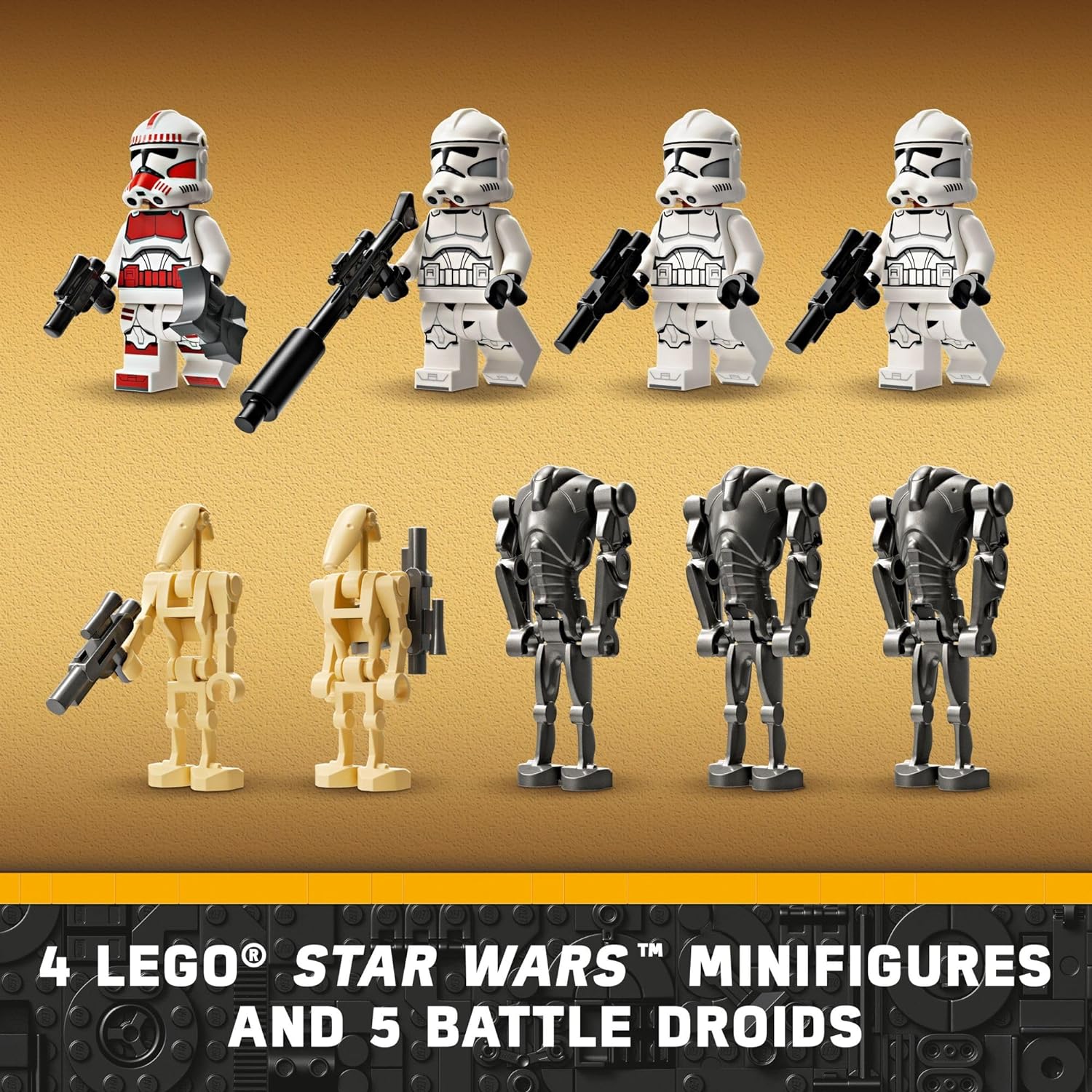 LEGO Star Wars Clone Trooper & Battle Droid Battle Pack ...