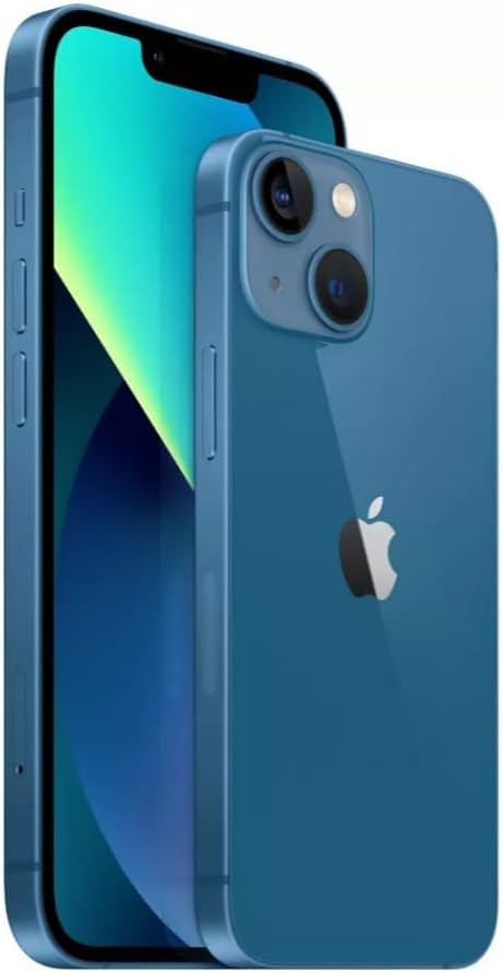 Apple iPhone 13, 128GB, Blue - Unlocked (Renewed)