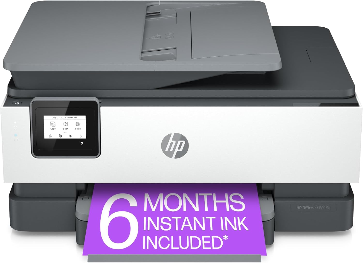 HP OfficeJet 8015e Wireless Color All-in-One Printer, 6 ...
