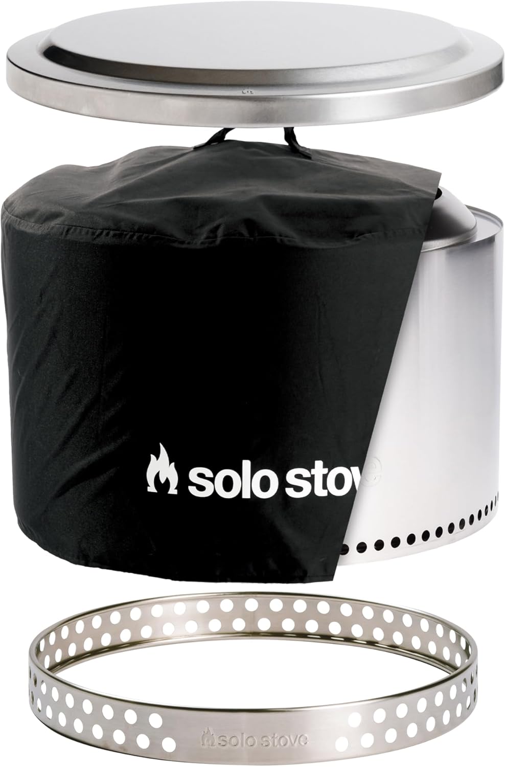 Solo Stove Yukon 2.0, 27 Inch Smokeless Fire Pit with Removable ...