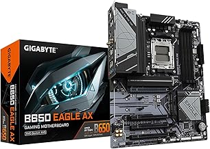 B650 Eagle AX AM5 LGA 1718 AMD B650 ATX, DDR5 Triple M.2, PCIe 5.0, USB 3.2 Gen2x2 Type-C, AMD Wi-Fi 6E, Realtek GbE LAN