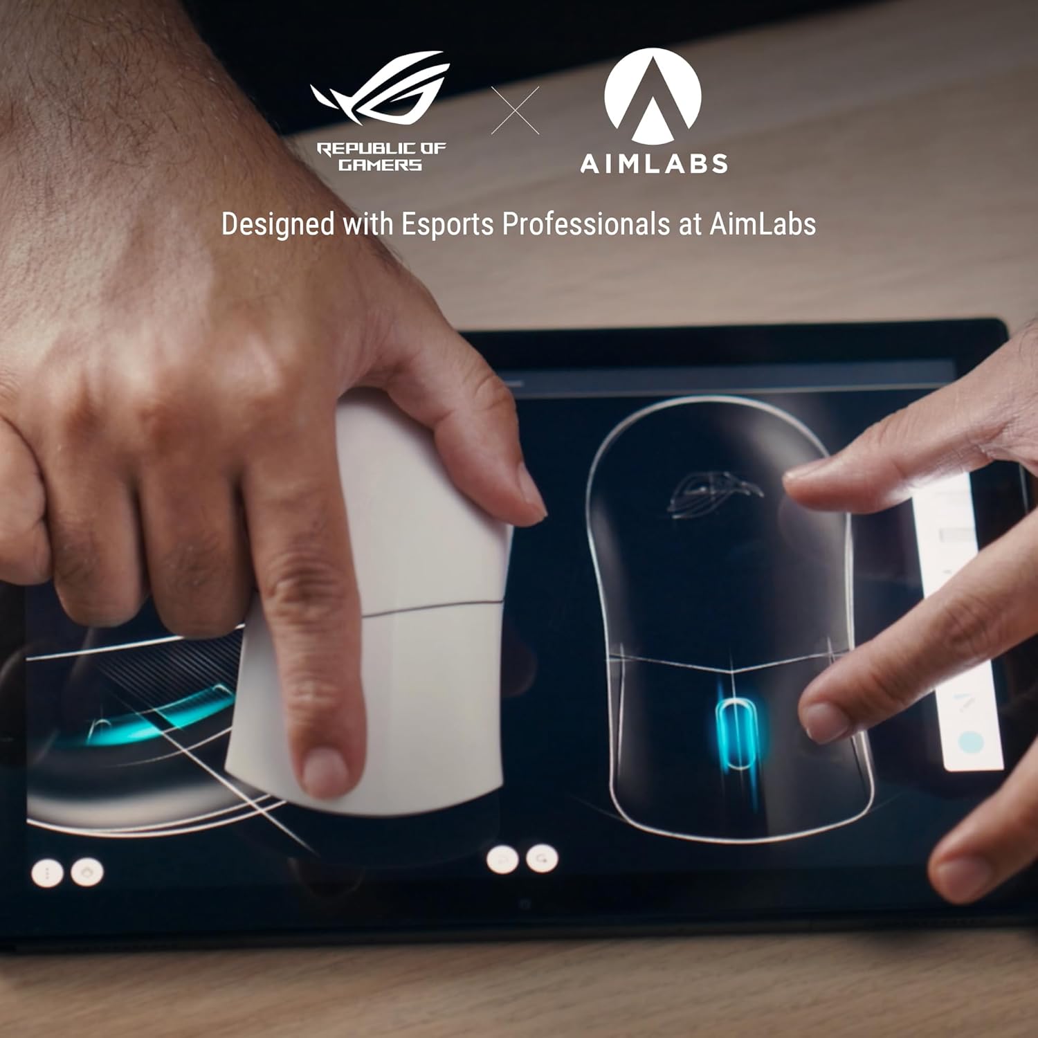 ASUS ROG Harpe Gaming Wireless Mouse, Ace Aim Lab Edition ...