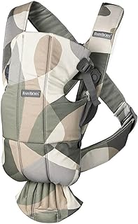 Baby Carrier Mini, Cotton (1 Count (Pack of 1), Khaki/Green)