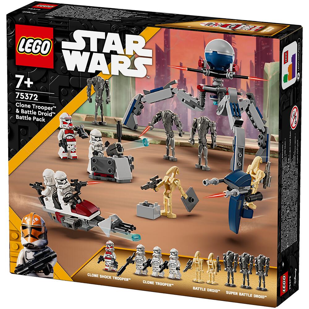 LEGO Star Wars Clone Trooper & Battle Droid Battle Pack ...